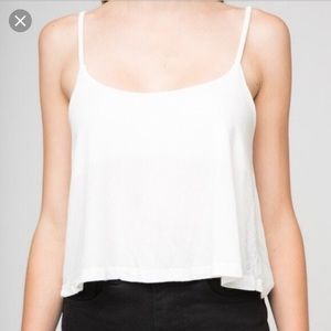 Brandy Melville off white flowy top